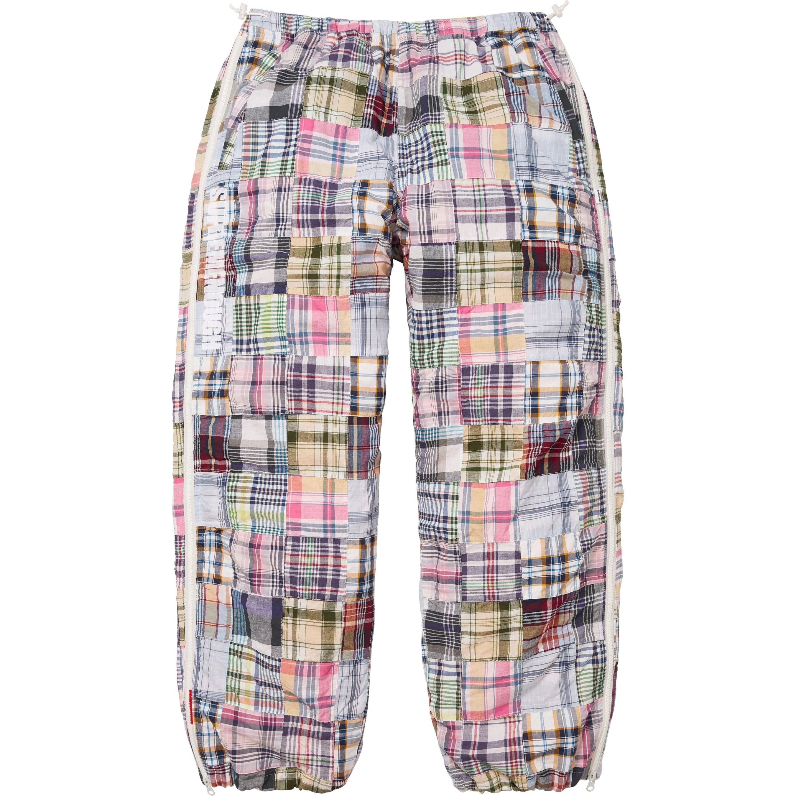 Supreme®/GOODENOUGH Patchwork Madras Full Zip Track Pant view 14